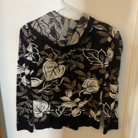 ST. John Yellow label Knit Hooded zip Sweater. Size‎ S - Picture 5 of 10